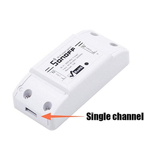 Sonoff WiFi Switch dual/single Channel Wireless Remote Control Electrical Alexa DIY Your Home via Iphone Android App Household Appliances Compatible
