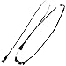 Savior Choke Cable + Throttle Cable Assembly for Yamaha PW50 PW 50 Dirt Pit Bike 1981-2009 Y-Zinger