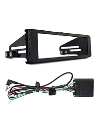 Kenwood Marine Radio Paquete de receptor Bluetooth estéreo, 1998 2013 Harley Davidson Motorcycle Touring Flht Flhx Flhtc, Kit de tablero de instalación de adaptador, Control de barra de manija, Antena de cable Enrock