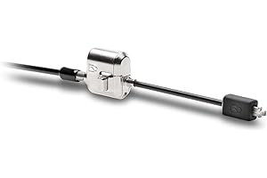 Kensington Minisaver Mobile Keyed Lock for Tablets, Ultrabooks, Laptops and Chromebooks, 2 Keys Included, Black (K67890WW)