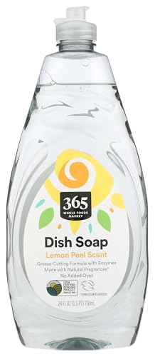 365 by Whole Foods Market, Floral Lemon Peel Dish Soap, 24 Fl Oz