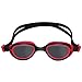 HiCool Anti-Fog Swim Goggle for Kids and Early Teens (Black/Red)