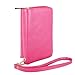 for Samsung Galaxy Note 4 Case - Cellularvilla Pu Leather flip Wallet Bag Pouch Case with Credit Card Slots Pockets Cover for Samsung Galaxy Note 4 SM-N910S / SM-N910C (Hot Pink)