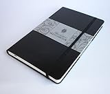 Pentalic Illustrators Sketchbook, 8-Inch by 5-Inch, Espresso