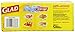Glad Zipper Food Storage and Freezer 2 in 1 Plastic Bags - Quart - 46 Count