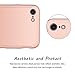 iPhone 7 Case, Willnorn Norn One Full Body Coverage Ultra Slim Case with Tempered Glass Screen Protector for Apple iPhone 7 (4.7-Inch) (Rose Gold)