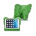 iPad mini Kids Case, Tading Non-Toxic Child Friendly Light Weight EVA Foam Shockproof Super Protection Tablet Cover Holder with Kickstand for iPad mini/Mini 2/ Mini 3/ Mini 4 - Elephant Design, Green