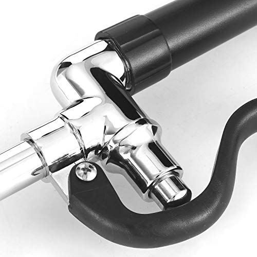 JZBRAIN Pre Rinse Sprayer Head Valve 1.42GPM for Commercial Faucet Commercial Sink Sprayer Handle Replacement Attachment Part