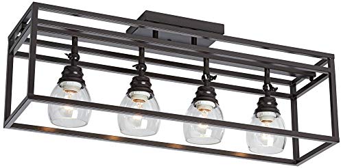 Pro Track Brennan 4-Light Bronze Cage Track Fixture - Pro Track
