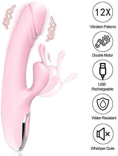 Multi-Speed Waterproof & Rechargeable G Spotter Rabbit V¨«br¨¢tors for Women,Silent