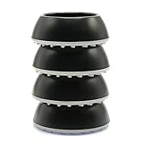 Vmaisi 4 Pack Wall Cups for Baby Gates - Black