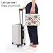 Jewelvwatchro Travel Portable Organizer Cosmetic Bag, Portable Hanging Toiletry Bag for Women or Men for Vacation (Pink Smile)