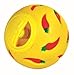 Wheeky Treat Ball Toy for Guinea Pigs, Rabbits, Hedgehogs and Other Small Pets, 7 cm, Yellow, Adjustable Opening Treat Toy New