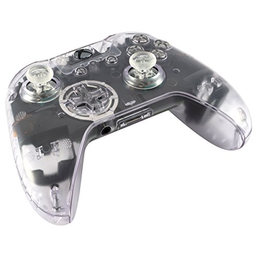 6 eXtremeRate+Transparent+Controller+Faceplates+Replacement