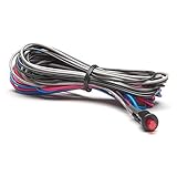 DIRECTED 8606 2 Volt LED/Valet Switch Combo RED