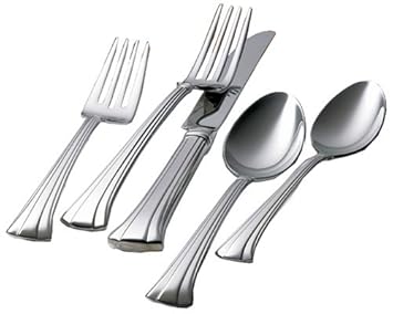 Waterford Monte Clare 65-Piece Stainless-Steel Flatware Set with Hostess Set and Reed & Barton Chest Waterford Monte Clare 65Piece StainlessSteel Flatware Set with Hostess