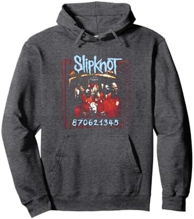 Amazon.com: Official Slipknot Self Titled Pullover Hoodie