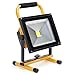 Eurus Home 20W LED Work Light Rechargeable Portable Flood Light Battery Powered Flood Light for Outdoor Lighting,Camping,Hiking,Fishing,Car Repairing,Construction Site
