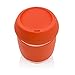 JOCO Glass Reusable 12oz Coffee Cup (Orange)