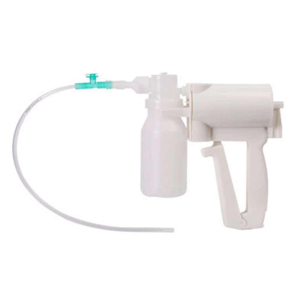 Amazon.com: Finlon Manual Portable Suction Pump White Hand Help Suction  Pump EMS EMT: Home Improvement