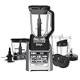 Ninja Auto-iQ Total Boost Kitchen Nutri Blender System with 1500 Watts professional base- BL687CO (Renewed)