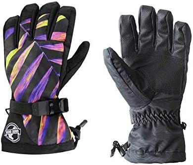 Ski Gloves Winter Warmest Waterproof Breathable Snow Gloves for Men Women Ladies Skiing Snowboarding.