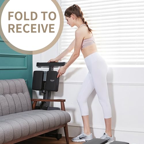 leikefitness Luxury Multifunction Bench for Squats, Home Gym, Workout Station, Leg Exercise Machine