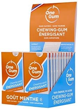 OneGum Chicle Energético. Con Cafeína | 20 x 10 Chicles: Amazon.es: Alimentación y bebidas