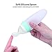 Burabi Baby Squeeze Feeding Spoon with Replacement Feeder Nipple for Toddler Infant Food Dispensing-Green