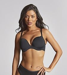 Panache Women's 365 Plunge Bra | Black 34E | Deep V