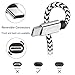KeepMini USB Type C Cable 2 Pack Fast Charger USB A to USB-C Nylon Braided USB C Data Cable Compatible Samsung Galaxy S10 S9 S8 Plus Note 9 8, Apple New (2-Pack 6ft) - Black