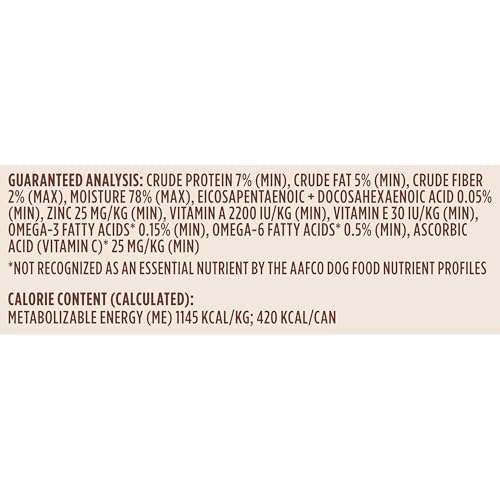 NUTRISH REAL BEEF & PUMPKIN RECIPE WHOLE HEALTH BLEND PREMIUM PATÉ WET DOG FOOD, 13 OZ. CAN, 12 COUNT, PACKAGING MAY VARY (RACHAEL RAY)