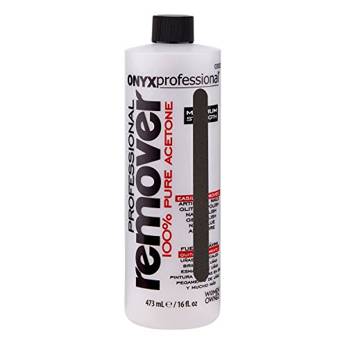 Onyx professional 100% acetone nail polish remover with…