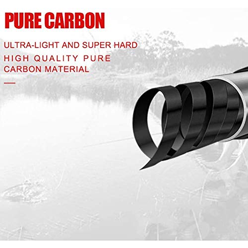 Gwbnhh Canne A Peche Silure Surfcasting Spinning Truite, Mer Fishing Rod Carpe Télescopique Carbone Casting Carnassier…