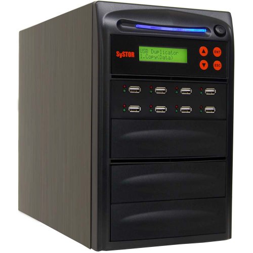SySTOR 1:7 High Speed Duplicator for External USB Hard Drive & USB Flash Memory Card (SYS07EXH)