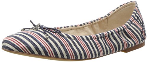 Sam Edelman Women's Felicia, Blue/Multi Americana Stripe, 7.5 M US