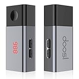 Doosl Bluetooth FM Transmitter Universal Wireless in-Car aux Car Radio Transmitter Adapter FM Modulator Music Player with 700mAh Li-Polymer Battery Rechargeable