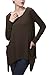 Urban CoCo Women's Plus Size Swing Pocket Tunic Tops Loose Tee Shirts (3XL, Coco)