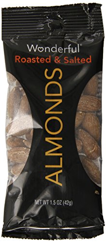 Wonderful Almond Roasted and Salted, 24 Count - Thumbnail 7