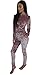 Longwu Pleuche Women Long Sleeve Rompers Jumpsuit Bodycon Trousers Clubwear