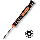 NEWFIX T8 Security Torx Screwdriver, Long Shaft TR8 Star Bit Driver for PS5 PS4, Xbox One, Xbox 360 Controllers, Hard Drive, Dyson Vacuum &amp; Electronic Device Repair