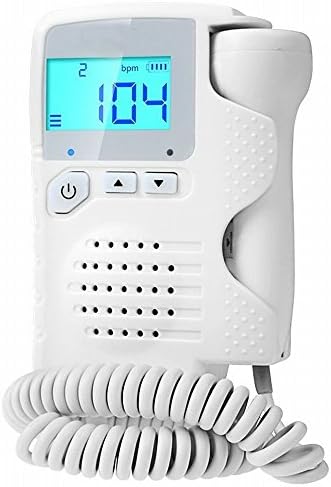 Fentec Baby Sounds Heartbeat Monitor Portable Listening Device , Hear Your Baby’s Sounds and Movements