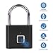 Fingerprint Padlock, One Touch Open Gym Lock for Locker, Sports, School & Employee Locker, Suitcase (No App, No Bluetooth & No Breaking into Troubled)
