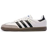 Adidas Samba Og, Men's Sneaker, FTWR White Core Black Clear Granite, 8