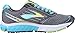 Brooks Women's Ghost 9 Silver/Blue Atoll/Lime Punch Running shoes - 9.5 B(M) US