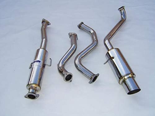 Invidia 60mm (101mm tip) N1 Cat-Back Exhaust Fits 88-91 CRX EF8 60mm (101mm tip)