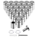 Luomorgo 24 Pcs 3/4" x 1.18" Stainless Steel