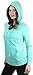 ToBeInStyle Women's Thin L.S. Drawstring Hooded Sweatshirt - Mint - Medium