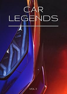 Livro Car Legends: vol 3