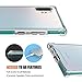 ProCase Galaxy Note 10 Plus Case - Clear, Slim Crystal Clear Cover Anti-Yellow Shockproof for Galaxy Note 10 Plus / 5G 2019 Teal